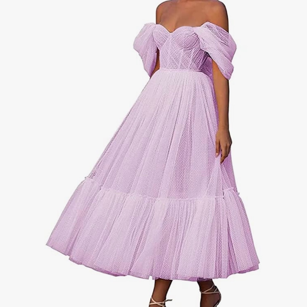 Amazon LiLac Midi Dress